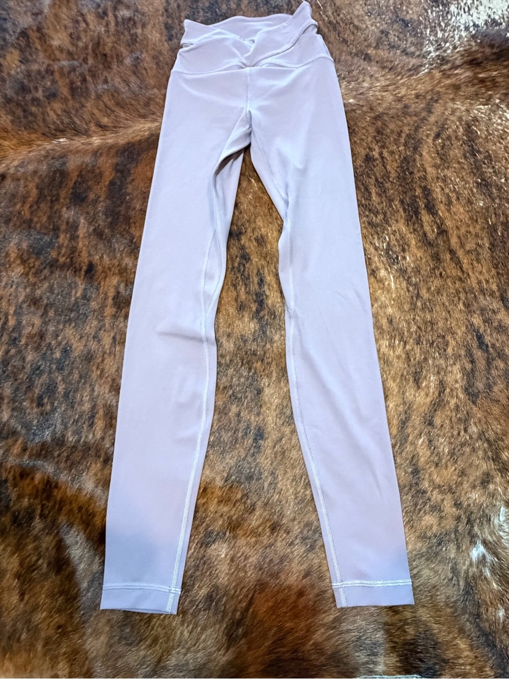 Lululemon Align High Rise Leggings Womens Size 2 Lavender Lilac Nulu Yoga
